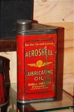 SHELL AEROSHELL (Oil Pint) - click to enlarge